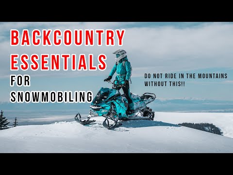 SNOWMOBILING ESSENTIALS FOR MOUNTAIN RIDING