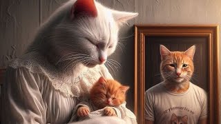 Ginger cat wedding sad story |cAt go for war #cat #catstory #kitten