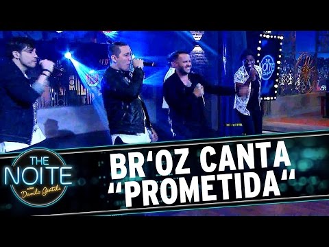 The Noite (01/08/16) - Fãs pedem e Br'oz canta "Prometida"
