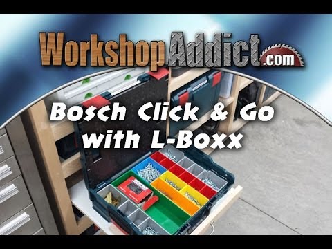 Bosch L-Boxx Click & Go Organization Solutions