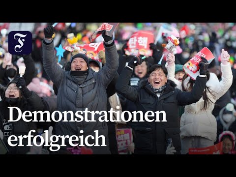 Südkorea: Parlament stimmt für Amtsenthebung von Präsident Yoon