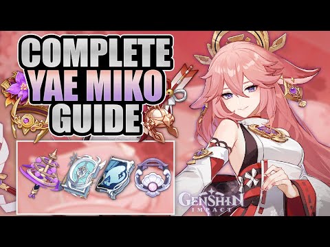 YAE MIKO - COMPLETE GUIDE - Weapon Comparisons, Flexible Builds, Artifacts & Teams | Genshin Impact