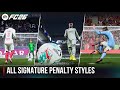 EA Sports FC 26 All Signature Penalty Styles