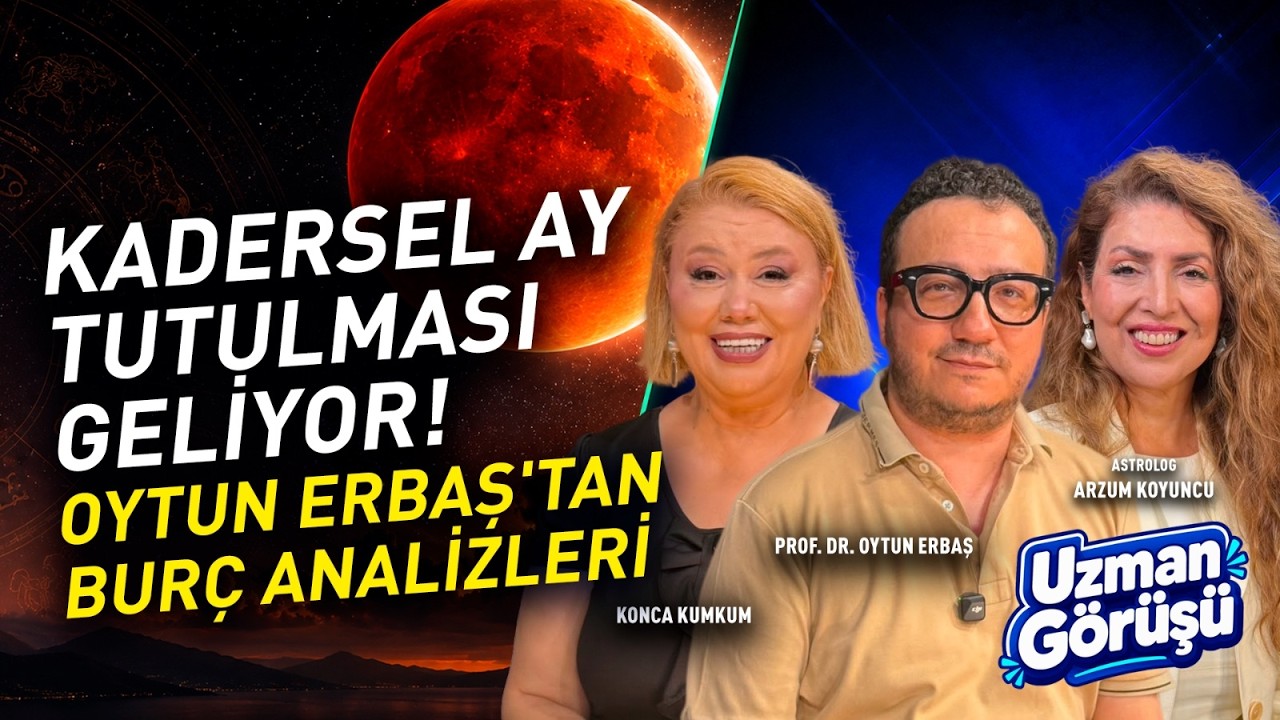 AY TUTULMASI VE 2027 UYARISI! Yeni Bir Salgın ve Kriz mi Geliyor? Tutulma ve Burçlar | Oytun Erbaş