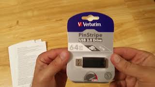 Verbatim 16 GB Store 'n' Go PinStripe Pink 49067 - відео 1