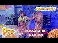 Inah Evans Minasahe Si Massage King Mark Alvee Argel Nagbigay Ng Pampadulas PIE Channel