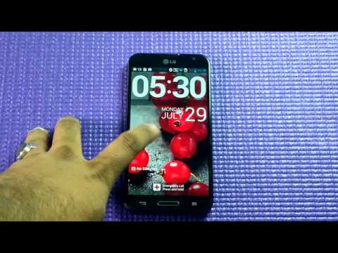 Lock Screen Animations : LG Optimus G Pro