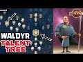 Call of dragons - waldyr talent tree with explanations