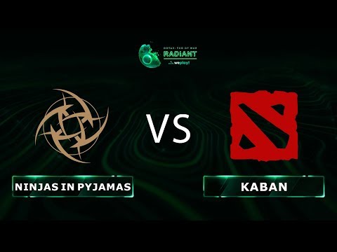 БОГОПОБНАЯ КАТКА | Ninjas in Pyjamas vs Kaban - RU @Map3 | Dota 2 Tug of War: Radiant | WePlay!