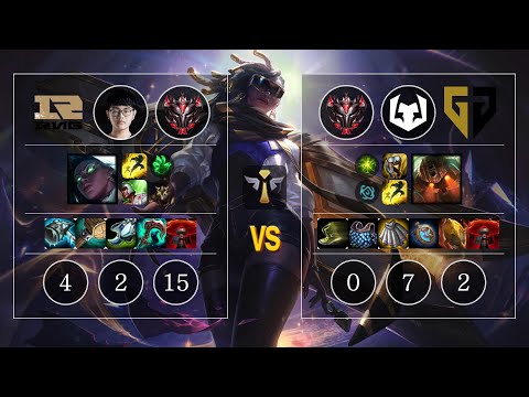 RNG Betty Senna vs GEN Wize Nautilus Sup - KR GrandMaster Patch 10.11