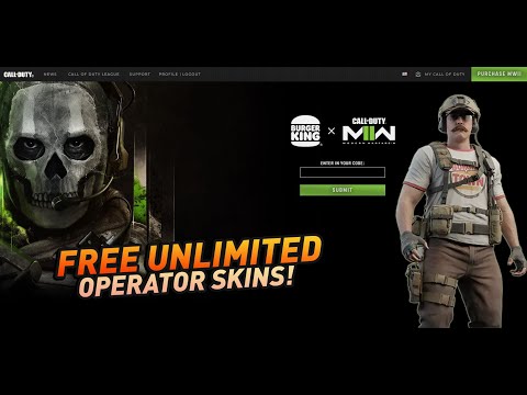How to get FREE Unlimited BK Skins in Modern Warfare 2