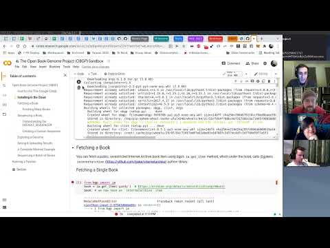 2022 02 02 open book genome project walkthrough