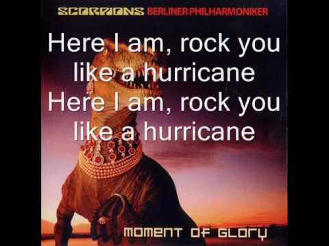 Scorpions Hurricane 2000 with Lyrics