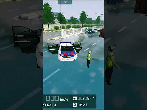police mod || subscribe me || bus simulator Indonesia #bussid #shorts