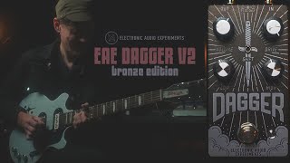 Video thumbnail for Electronic Audio Experiments Dagger V2 Bronze // Guitar Pedal Demo by Demos In The Dark