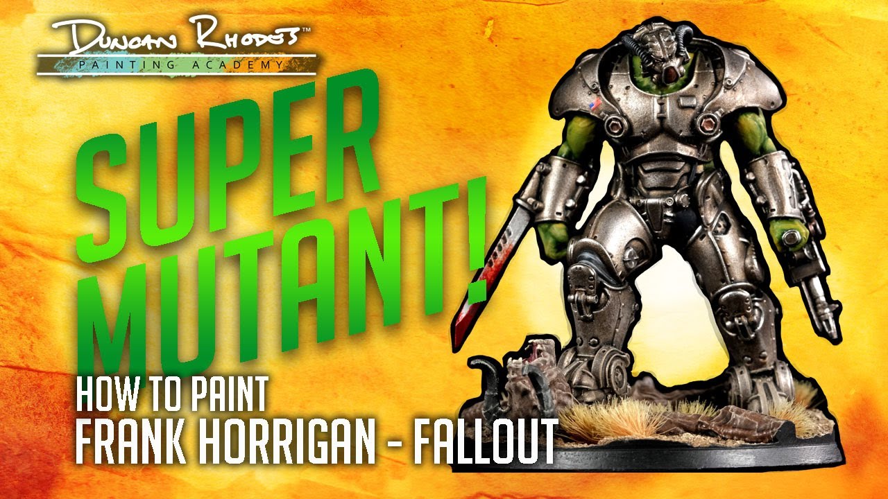 How to paint Frank Horrigan - Fallout: Wasteland Warfare.