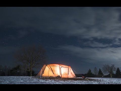 三条　下田郷で冬のアウトドア