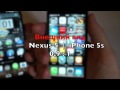Nexus 5 vs iPhone 5s 