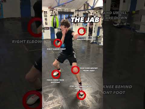 How to throw the jab #boxing #jab