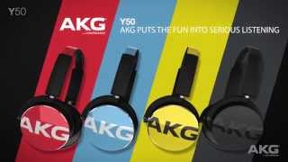 Video thumbnail for AKG Y-Series Y50 Headphones by AKG Acoustics