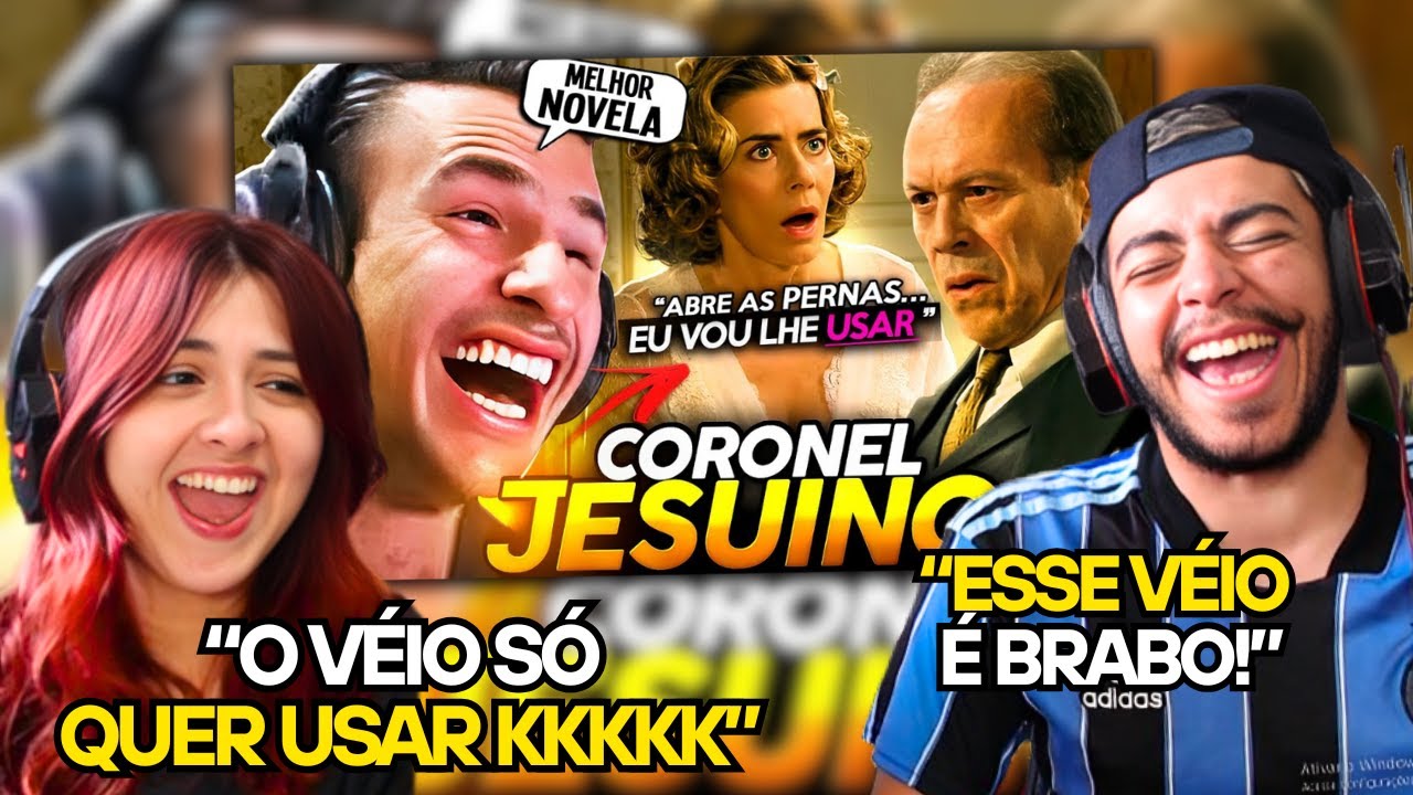 SUPER XANDÃO REAGINDO AO CORONEL JESUÍNO | O VILÃO MAIS ENGRAÇADO DAS NOVELAS | REACT
