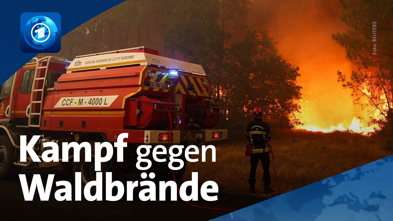🌍 tagesschau24 Top-Thema, 23.7.2026 | Waldbrände in Südeuropa