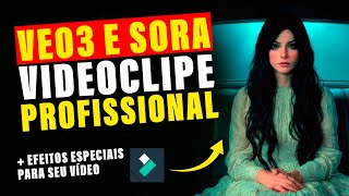 VEO3 E SORA + FILMORA vão fazer você MONETIZAR e GANHAR DINHEIRO COM CANAL DARK NO YOUTUBE