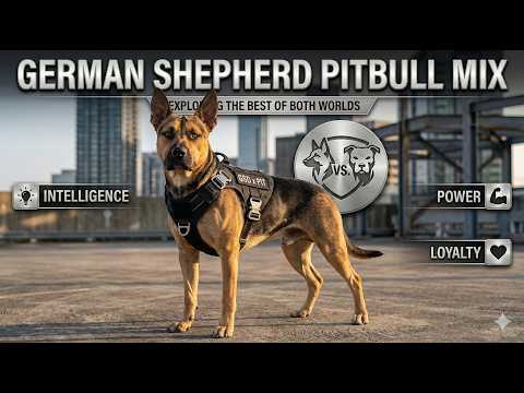 German Shepard Pit Mix