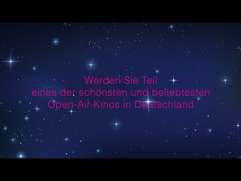Werden Sie Teil des Sommernachtskino Kirchheim-Teck.