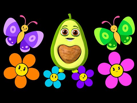 Funky Fruits Baby Sensory - Summer Dance Compilation ^ Fun Animation with Music!