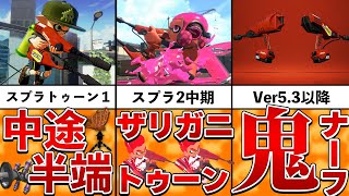 【短射程の人権を返せ】デュアルスイーパーの歴史を追ってみた！【スプラトゥーン2】