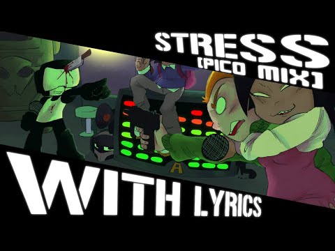 Stress [PICO MIX] WITH LYRICS | ft. @recorderdude & @Arcy | Friday Night Funkin' Lyrical Cover