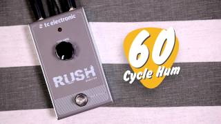 Video thumbnail for Rush Booster by TC Electronic by 60 Cycle Hum