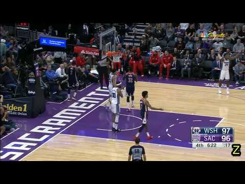 Full Highlights:Kelly Oubre Jr.  Wizards vs Kings 2018.10.26 - 22 Pts, 2 Ast, 9 Reb!