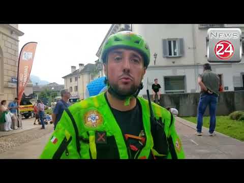 Esercitazione del Soccorso alpino Bognanco in vista del world Skyrunning