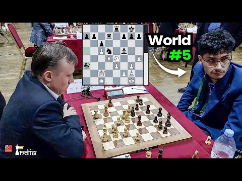 World No. 5 Alireza Firouzja vs. Ruslan Ponomariov | FIDE Grand Swiss 2023