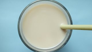 THE BEST HOMEMADE SOY MILK, NO NASTY TASTE 😋 Dairy Free Vegan Plant Milk Recipe 💚 High In Protein