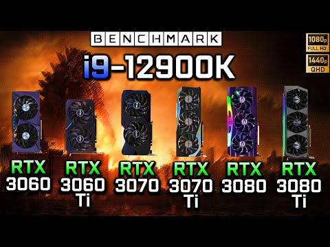RTX 3060 vs RTX 3060 Ti vs RTX 3070 vs RTX 3070 Ti vs RTX 3080 vs RTX 3080 Ti  + i9 12900k / Test