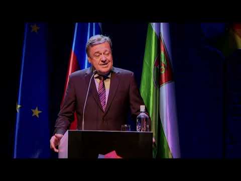 Plenary session, introductions Zoran Jankovic, mayor of Ljubljana