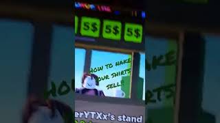 how to make your shirts sell in roblox
