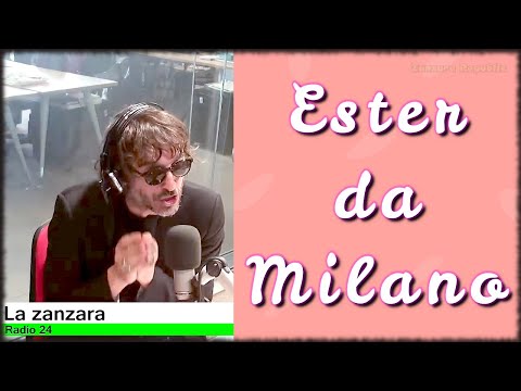 Ester da Milano - La Zanzara 7.7.2020