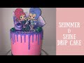 Shimmer And Shine Drip Cake