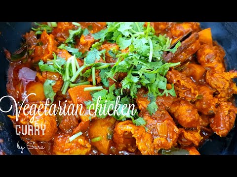 Vegetarian Chicken Curry | Perfect Meatless Indian Curry Recipe