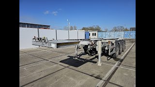 K&auml;ssbohrer CS 20 FT TANK BPW ALCOA'S 3250KG konteinervedējs puspiekabe | Attēls 4 - Autoline