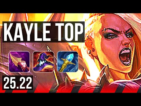 KAYLE vs SION (TOP) | 11/0/10, Legendary | KR Challenger | 25.22