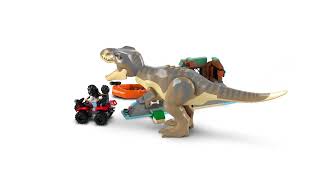 LEGO® Jurassic World™ 76975 T-rex a útěk po řece