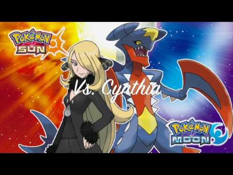 Pokémon Sun & Moon: Vs. Cynthia (Unofficial) [My Last Upload]