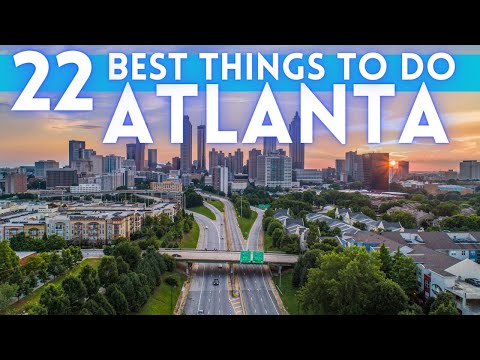 Best Things To Do in Atlanta Georgia 2024 4K