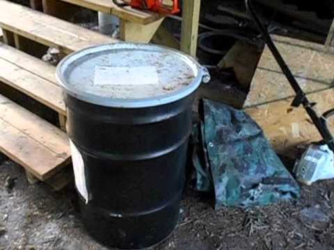 Off grid cooking! Corned beef hash, eggs and pork and...