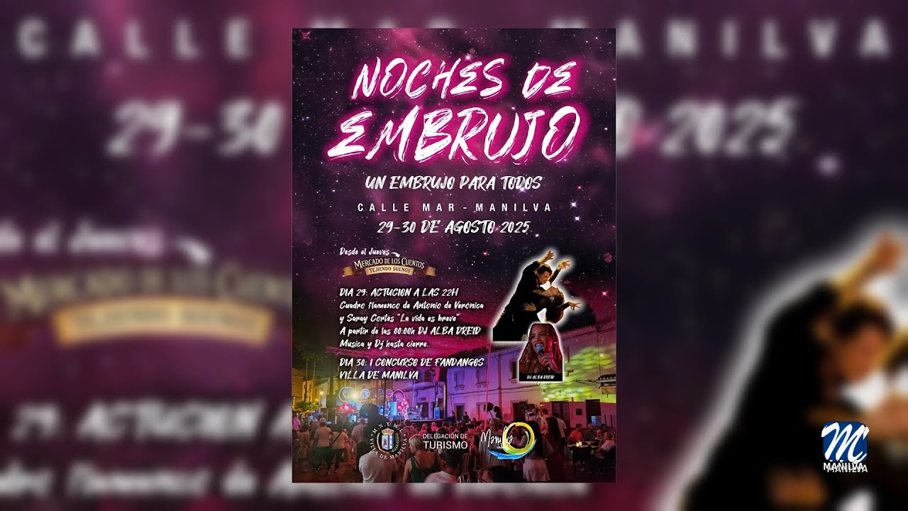 Presentado el cartel de “Noches con embrujo”